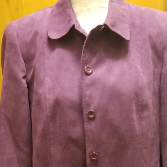 soft suede Jacket - Picture 2 of 4